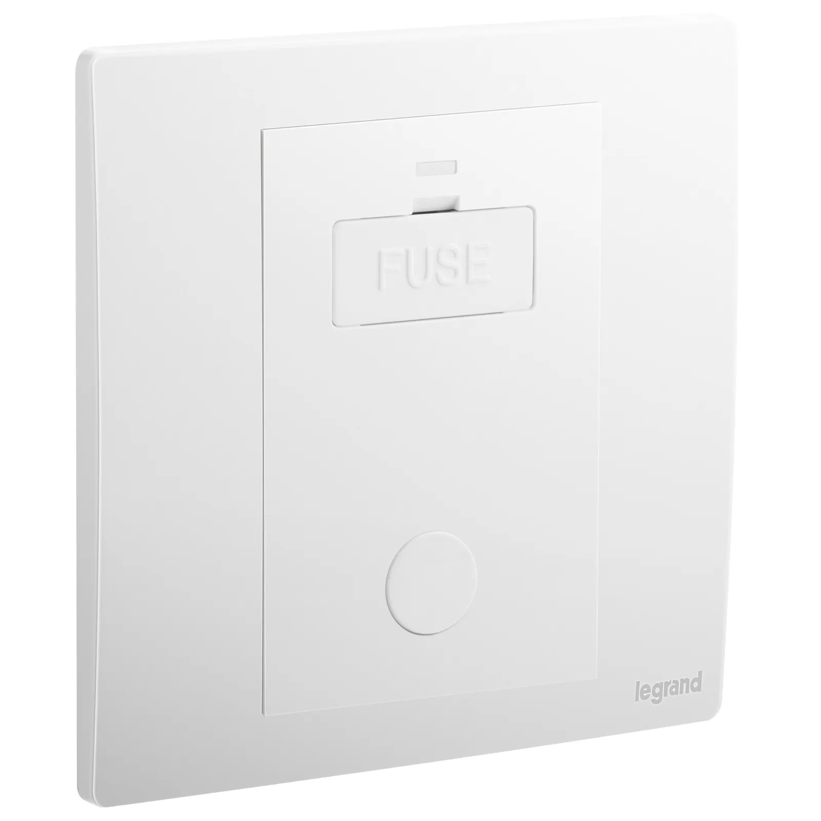 LEGRAND - Fused Connection Unit Mallia, Unswitched, 13 A, Matt White