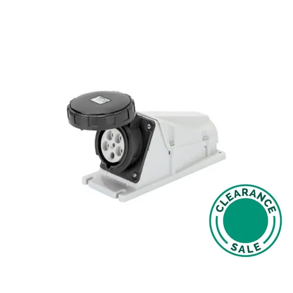 Socket, 125A, 3P+E, 500V, 90 Degrees, IP67