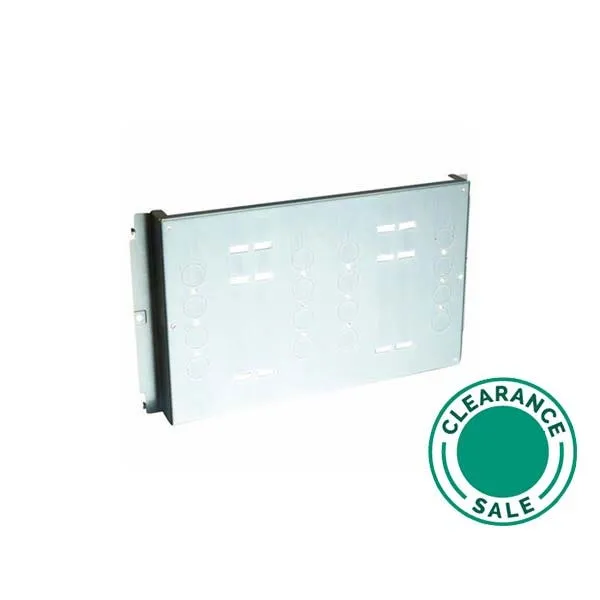 Adjustable Plate, XL³ 4000, 1 DPX³ 630, Fixed Horizontal, 24 Modules