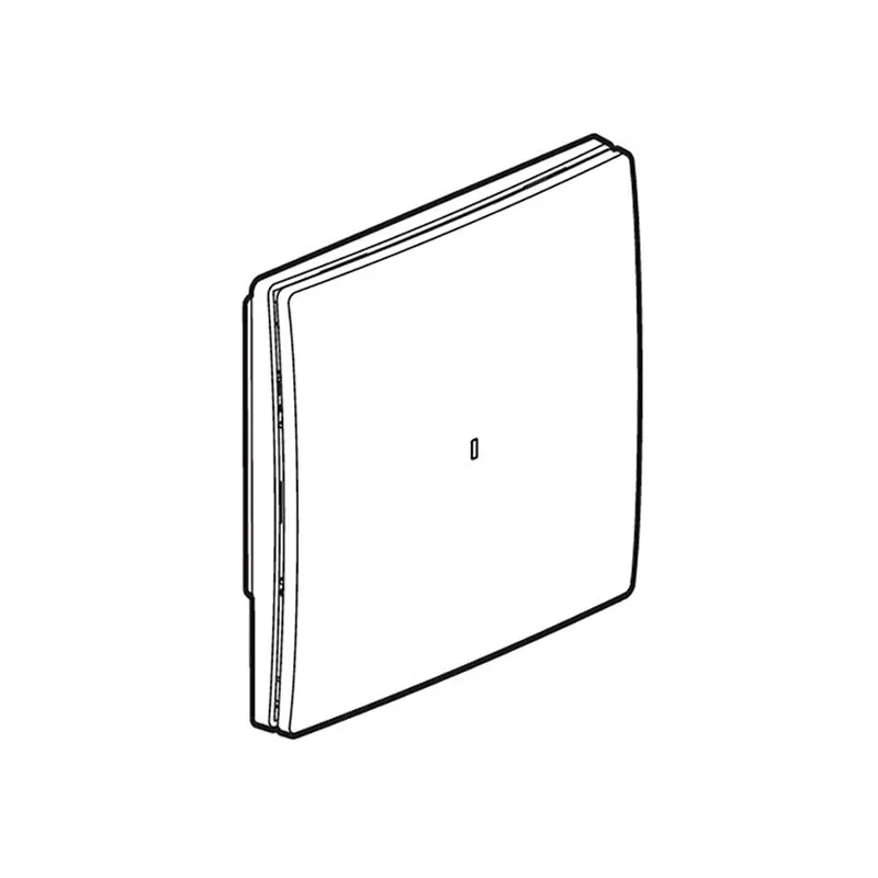 LEGRAND - Wired Dimmer Mallia Senses, 150W, 1 Gang with Neutral, Matt White