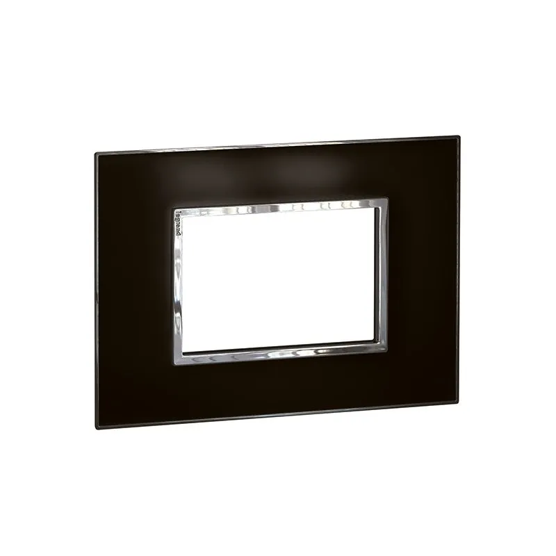 ليجراند - لوحة Arteor، إيطالية/أمريكية، 3 موديول، مربع، 2''x4''، Mirror Black