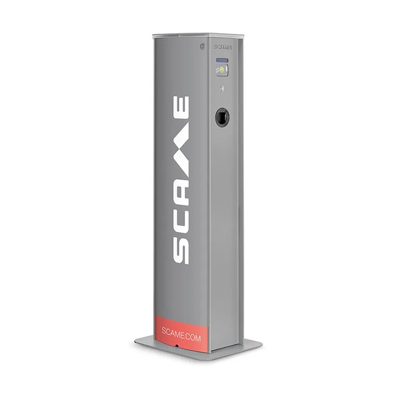 سكامي - شاحن سيارة كهربائية بقفل، 2 مقبس، نوع 2، 3P+N+E 32A 400V~ 22kW 63A 400V 3P+N+E، IP54، IK10