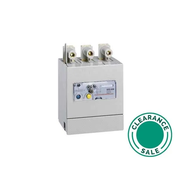Electronic Earth Leakage Module for DPX/DPX-I 630, Mounted Underneath, 3P, 400 A