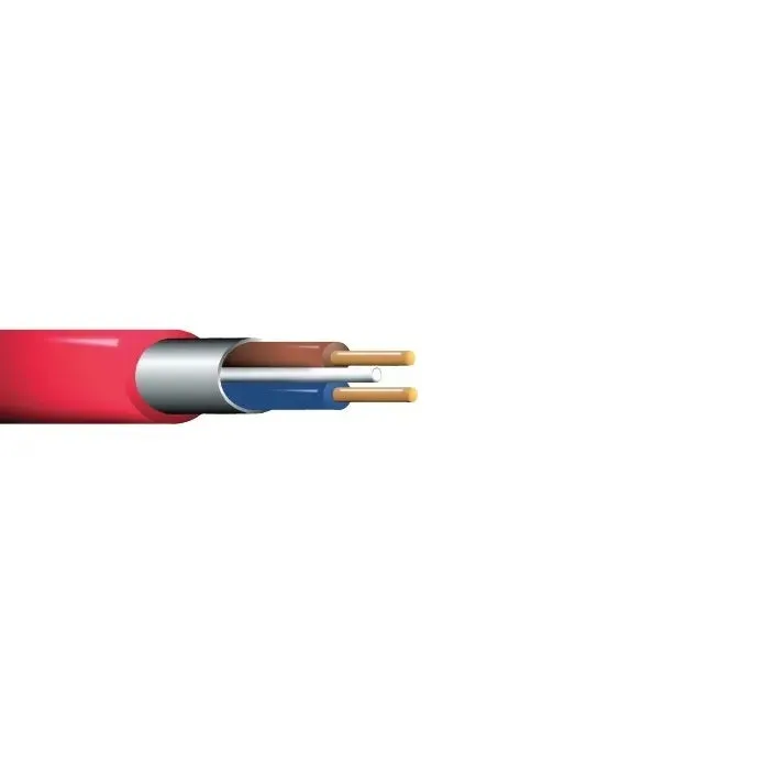 PRYSMIAN - CABLE 2x2.5 FP200 FLEX SERIES, STRANDED, RED COLOR, PRYSMIAN FIRE RESISTANT & LSOH CABLE, 500M/ROLL