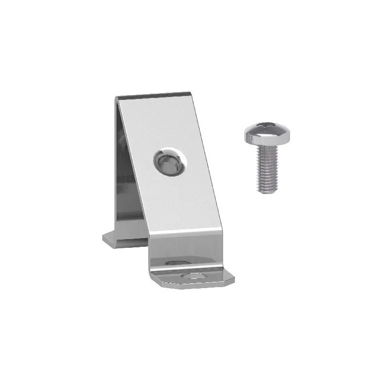 شنايدر - إكسسوار لوحة خدمة - BRAKETS For FIXING RAILS (1 BOX = 10 Units & Fixing elements