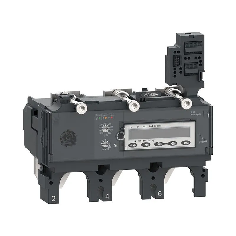 شنايدر - وحدة فصل - 630 أمبير - 4 خط - MicroLogic 6.3 E for ComPacT NSX 630