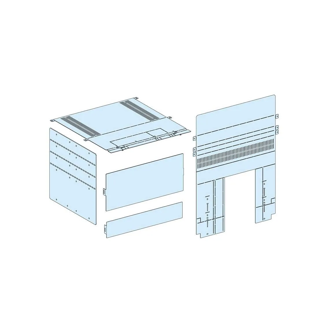 شنايدر - إكسسوار لوحة خدمة - REAR HORIZ. CONNECTION COVER NS-MTZ1/NT PRISMA P