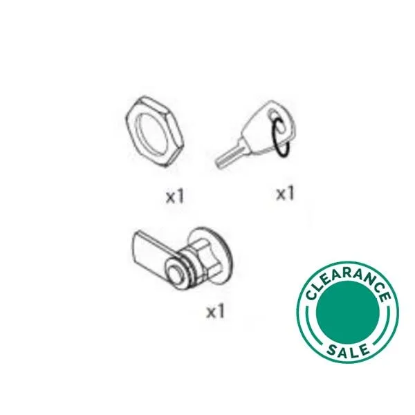 Key Lock, for XL³-N 125 and XL³-N 250 Distribution Board