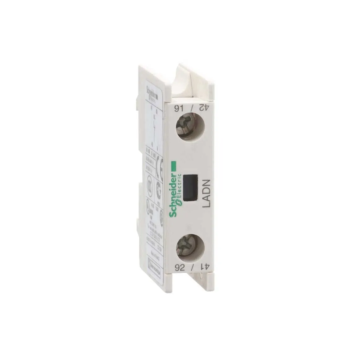 شنايدر - أكزيليري كونتاكت - Auxiliary contact block - 1 NO - screw-clamps terminals