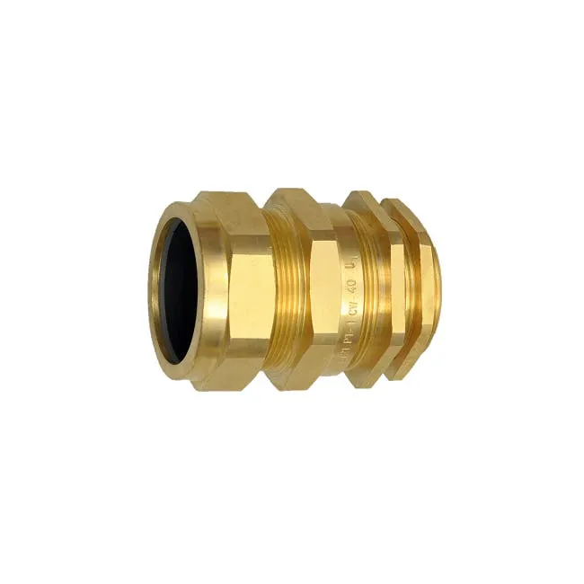 RAYCHEM RPG - Gland Brass Nickel Plated 16(S)mm Armed E1Wn, W/L.Nut, Shrd& E.