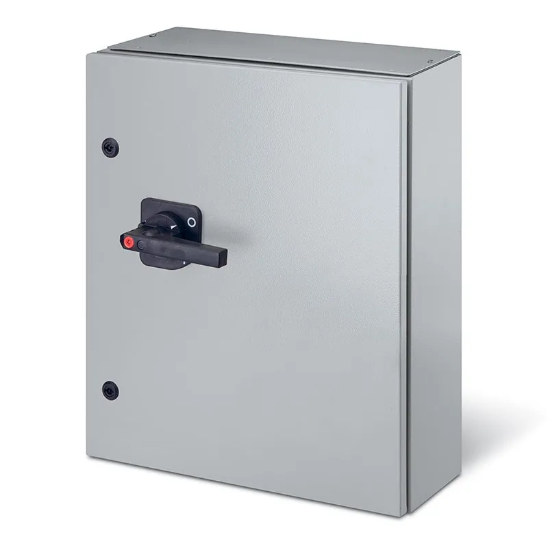 SCAME - Enclosed High Rating Switch Disconnector, 1250A, 3P, IP65, 600x1000x300mm, K5 IK10, General, Metal, Grey/Black