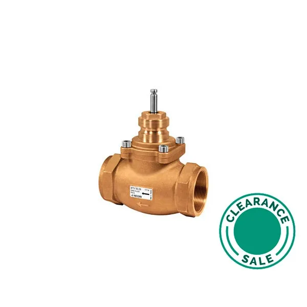 Control Valve, 2 Way, DN50, KVS39 only for RVA Actuator