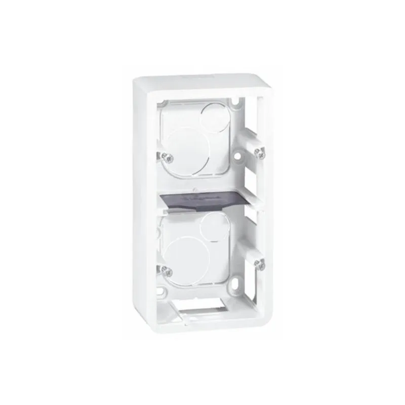 ليجراند - علبة تركيب على السطح Mosaic، 5 أو 2x2 Vertical موديول، عمق 40mm