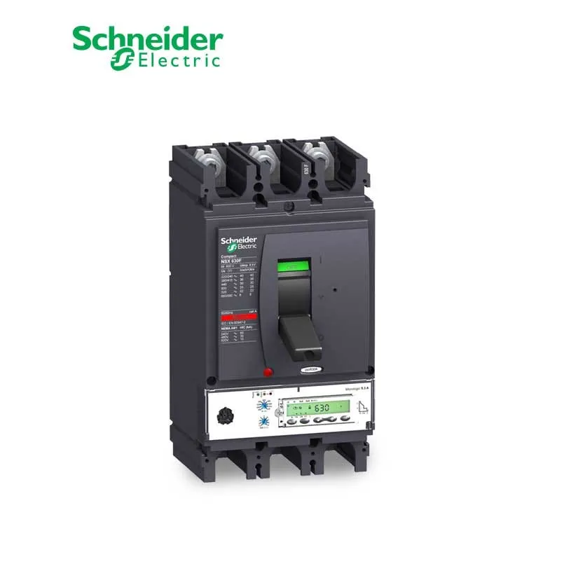 شنايدر - قاطع رئيسي 630 أمبير - ComPact NSX630F, 3P 3d, 36kA at 415 VAC, MicroLogic 5.3A Trip Unit 630A