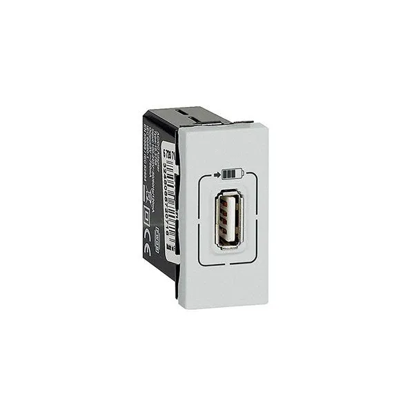 ليجراند -مخرج USB أرتيور - 5 فولت - 1.5 أمبير - 1 موديول - ألومنيوم