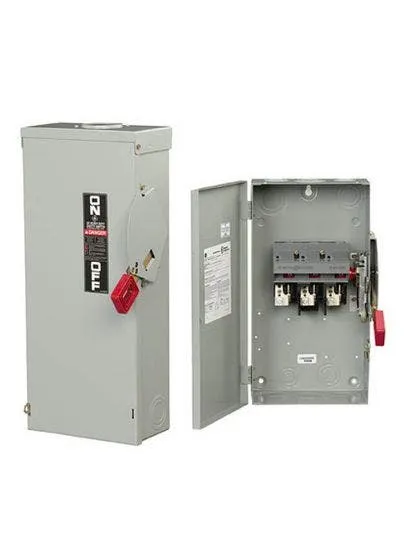 GENERAL ELECTRIC - Safety Switch, 400A 240V Fusible, Nema 3R
