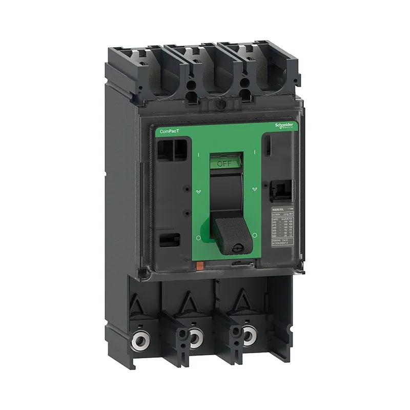 شنايدر - قاطع 400 أمبير - 3 خط - NSX400S, 400A, 3P, 100kA at 415VAC 50/60 Hz, w/o Trip Unit