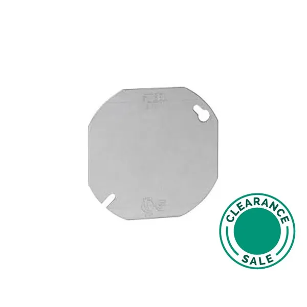 Cover, 4" Round, Flat, Blank