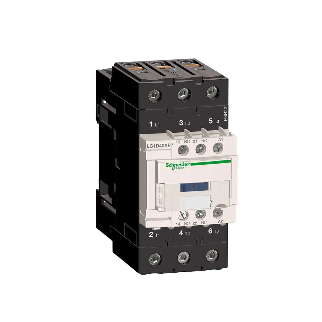 شنايدر - كونتاكتور - 40A 3P 440V 1NO+1NC