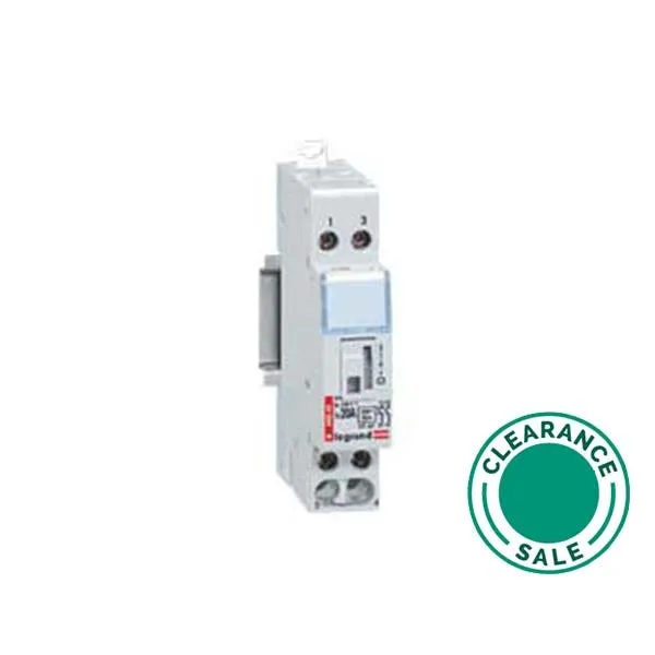 Contactor Lexic, 2P, 20A, 230V, 2 N/0
