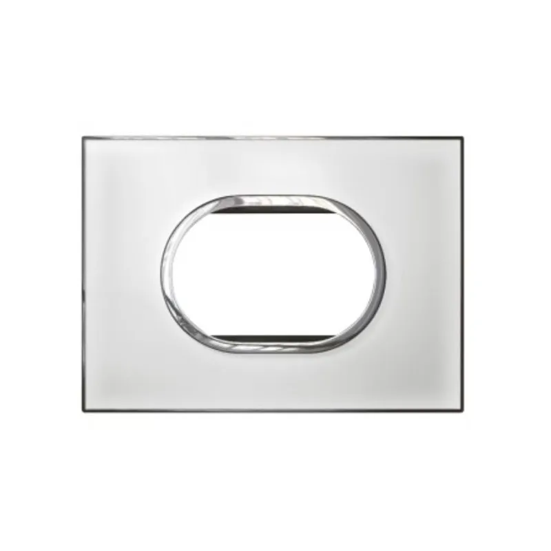 ليجراند - غطاء مع إطار Arteor، هندي، 3 موديول، دائري، Mirror White
