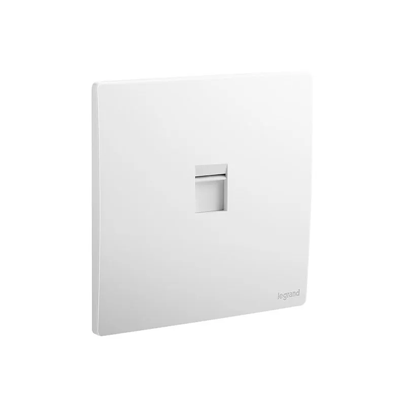 LEGRAND - Keystone Adapter Mallia Senses, 1 Gang, Matt White