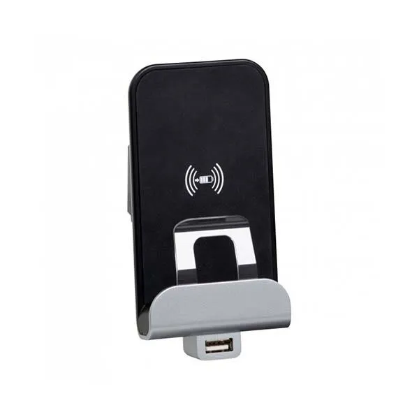 LEGRAND - Wireless Power Charger Arteor, 1 A, 5V/5 W + Type-A 2.4 A/12 W, 2 Modules, White