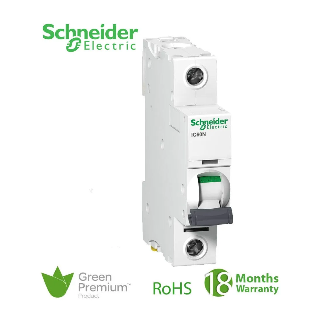 SCHNEIDER - MCB Breaker, Acti9 iC60N, 1P, 32A, B curve