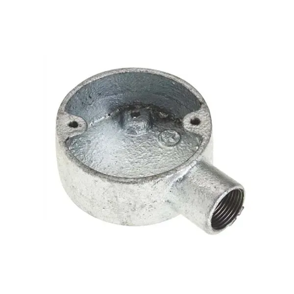 ITCC - Terminal Box, 1 Way, Malleable Iron, HDG, 20mm