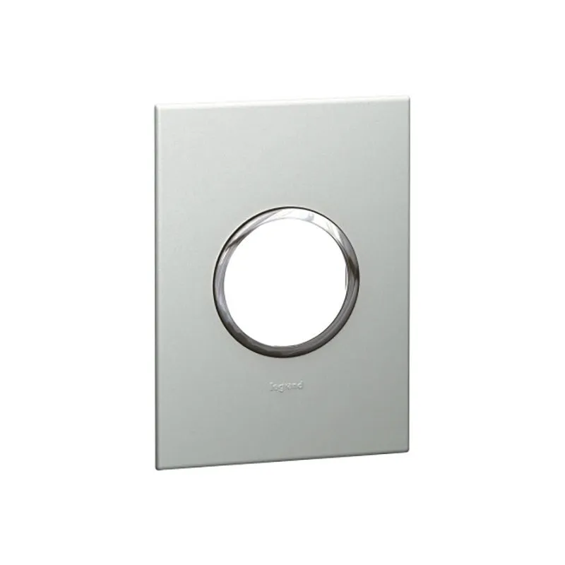 ليجراند - لوحة Arteor، أمريكية، 2 موديول، دائري، 2"x4"، Pearl Aluminium