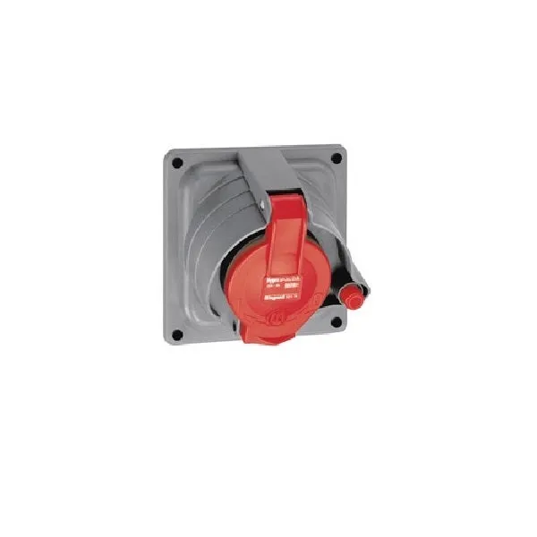 LEGRAND - Panel Mounting Socket Prisinter Hypra, IP44 -380/415 V~ -32 A, 3P+N+E, Plastic
