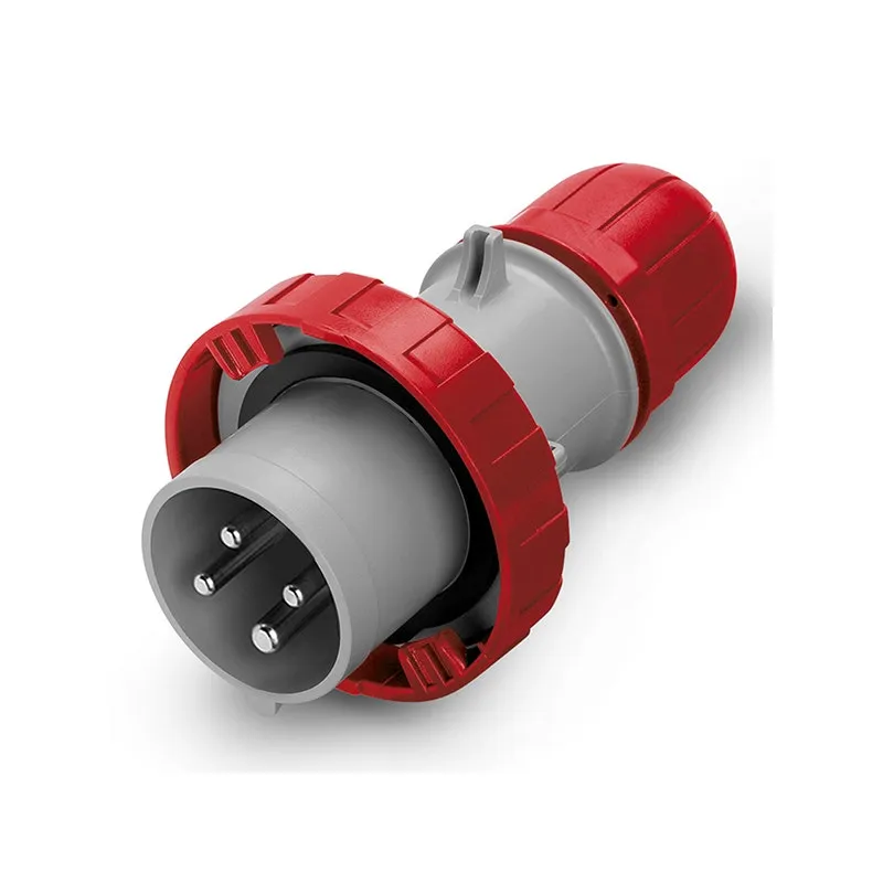 سكامي - قابس صناعي، 32A، 3P+E، 6h، IP66/IP67/IP69، 380-415V، 50Hz، 60Hz، أطراف لولبية