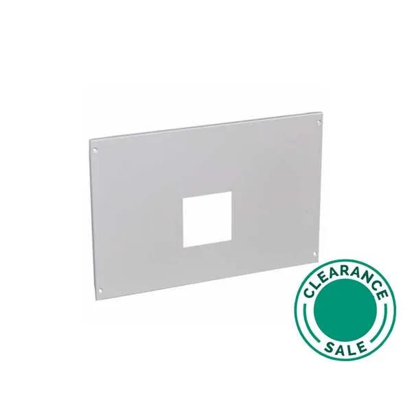 Metal Faceplate, XL³ 800/4000, for 1 DPX 1600, Horizontal, 24 Modules