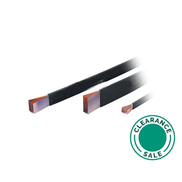 Flexibar, 3x13x0.5mm, 125A, 2M/U, Red Copper, ERIFLEX