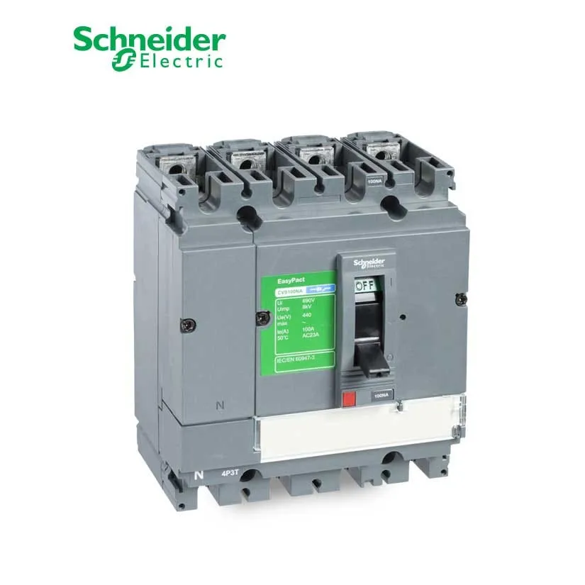 شنايدر - قاطع فصل 160 أمبير - EasyPact CVS160NA, 4 Poles, 160A, AC22A, AC23A