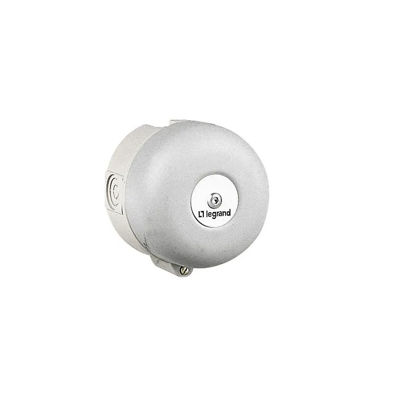 LEGRAND - Bell For Industrial And Alarm Use, IP40, IK08 230 V~, ˜100 mm
