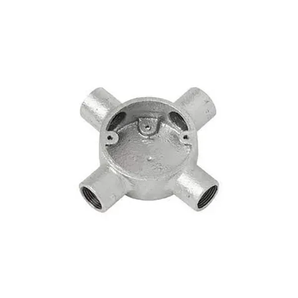 ITCC - Intersection Box, 4 Way, Malleable Iron, HDG, 20mm