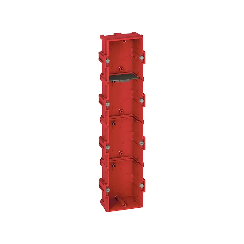 ليجراند - علبة تركيب Batibox، رباعي، 8/10 موديول، عمق 40mm، بناء