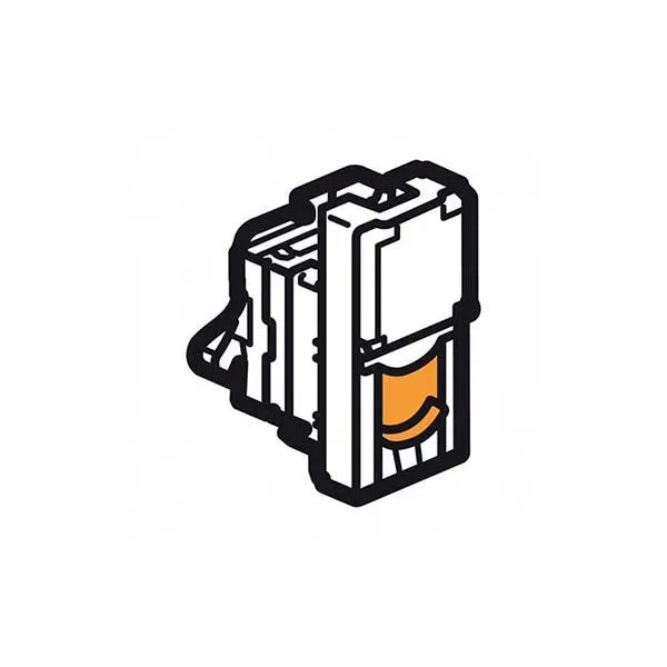 ليجراند - فيش بيانات أرتيور - RJ45 - Cat.6 - UTP - 1 موديول - مغنيسيوم - غطاء برتقالي