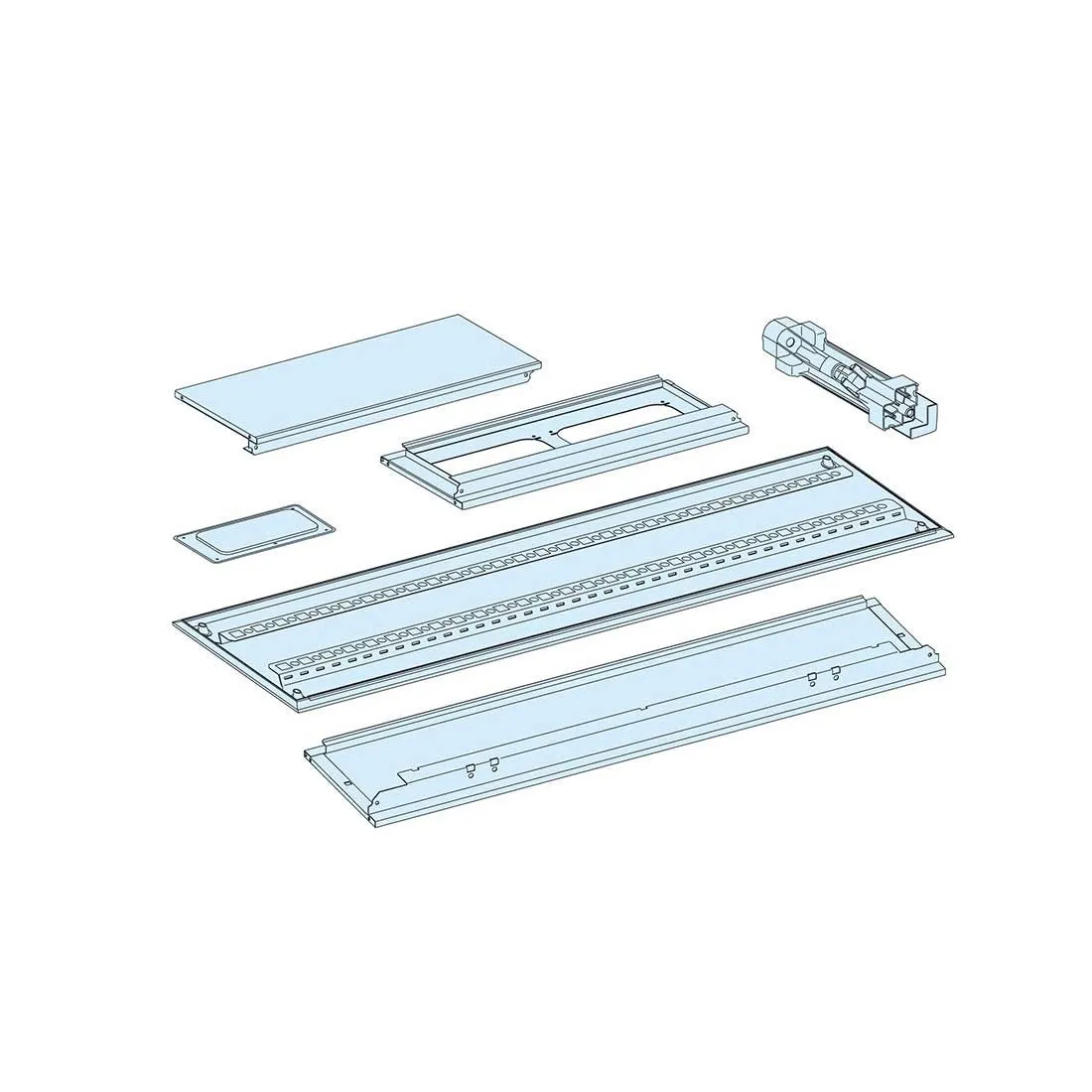 شنايدر - إكسسوار لوحة خدمة - WALL-MOUNTED ENCLOSURE W600 33M PRISMA G IP55