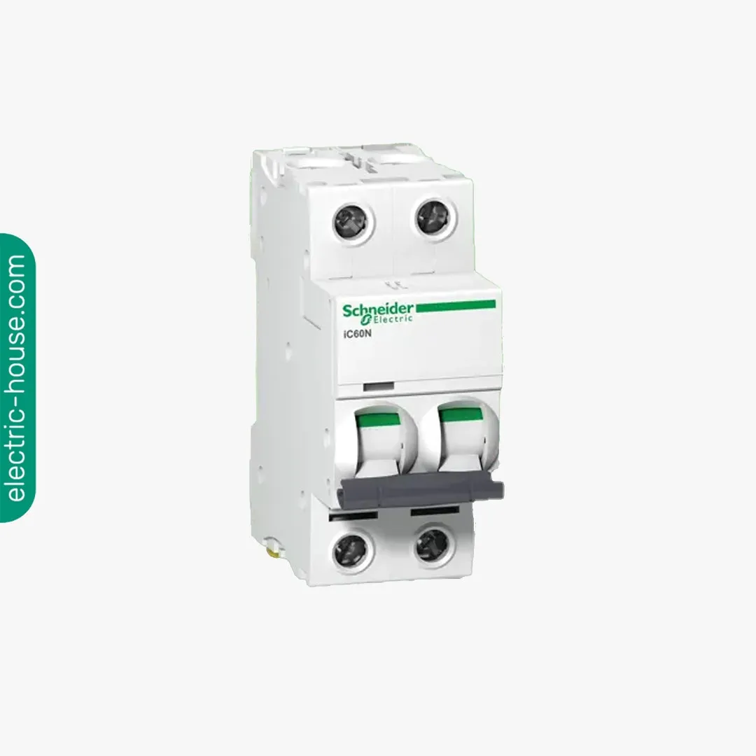 SCHNEIDER - MCB Breaker, Acti9 iC60N, 2P, 25A, C curve