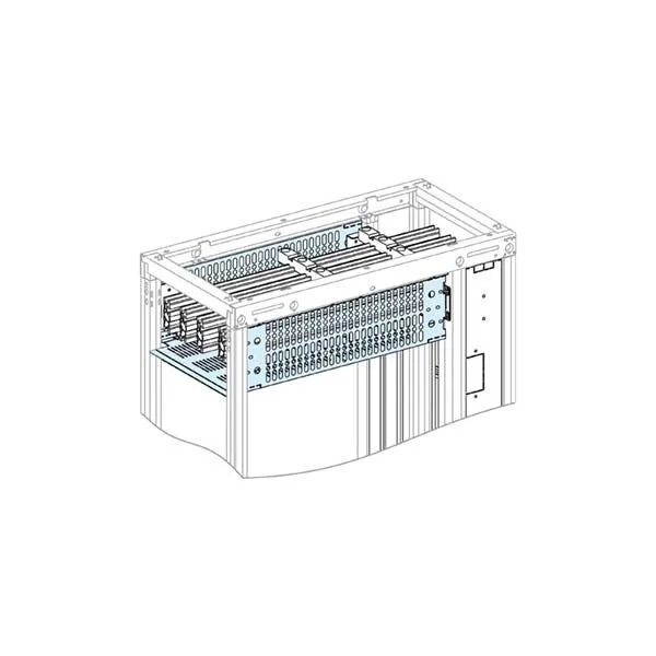 شنايدر - إكسسوار لوحة خدمة - FORM 2 COVER HORZ.BUSBAR W400 D600