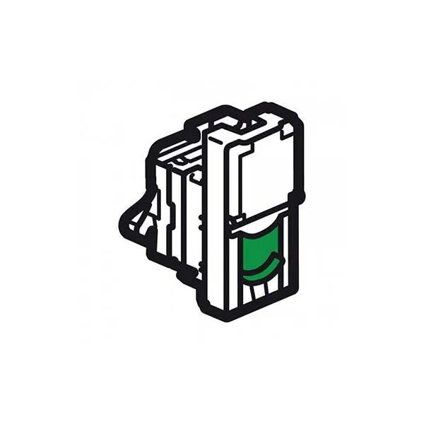 يجراند - فيش بيانات أرتيور - RJ45 - Cat.6 - UTP - 1 موديول - مغنيسيوم - غطاء أخضر