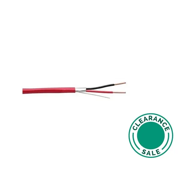Fire Alarm Cable, 300V, 02C, 14AWG, Unshielded, MESC CABLES