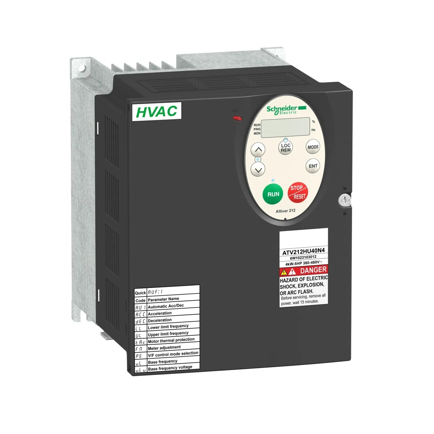 شنايدر - ألتيفار - ATV212 - 4kW - 5hp - 480V - 3ph