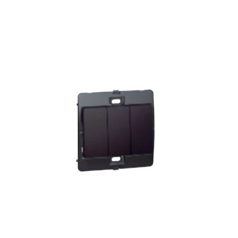 ليجراند - مفتاح ثلاثي ماليا - خط واحد - 10 أمبير - 250 فولت - أسود