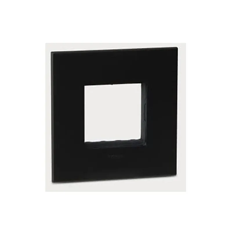 ليجراند - غطاء مع إطار Arteor، هندي، 2 موديول، مربع، Graphite