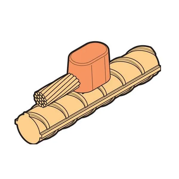 بحرة - موصل "موازي" للقالب - كيبل 35 مم إلى شريط التأريض 10-40 مم