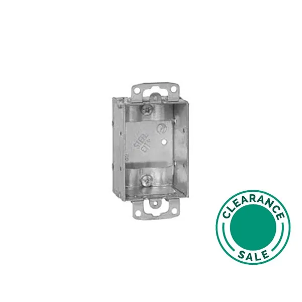 Switch Box, 3x2x1-1/2, 7 Cubic Inches